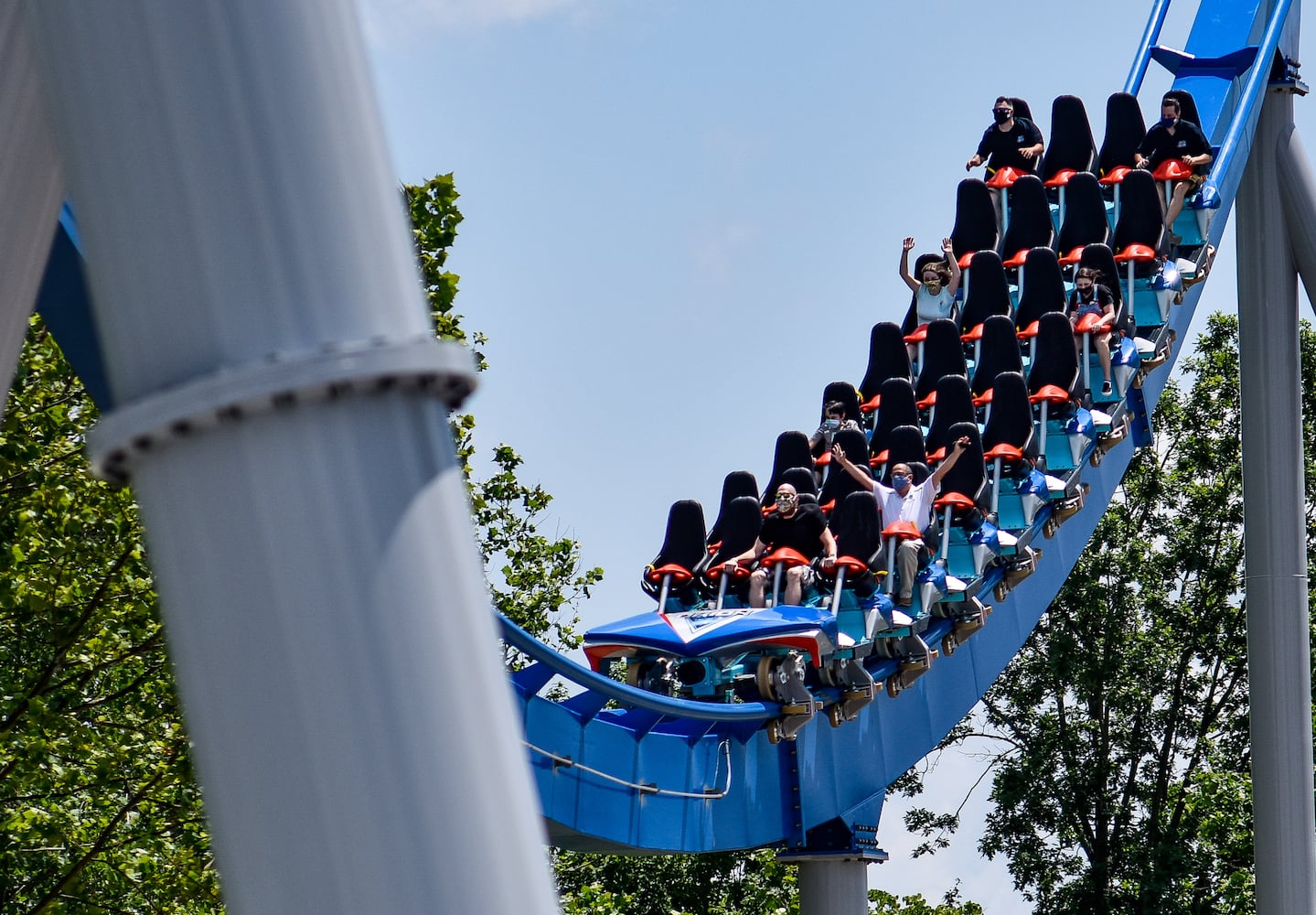 New Orion giga coaster ready to thrill visitors as Kings Island opens