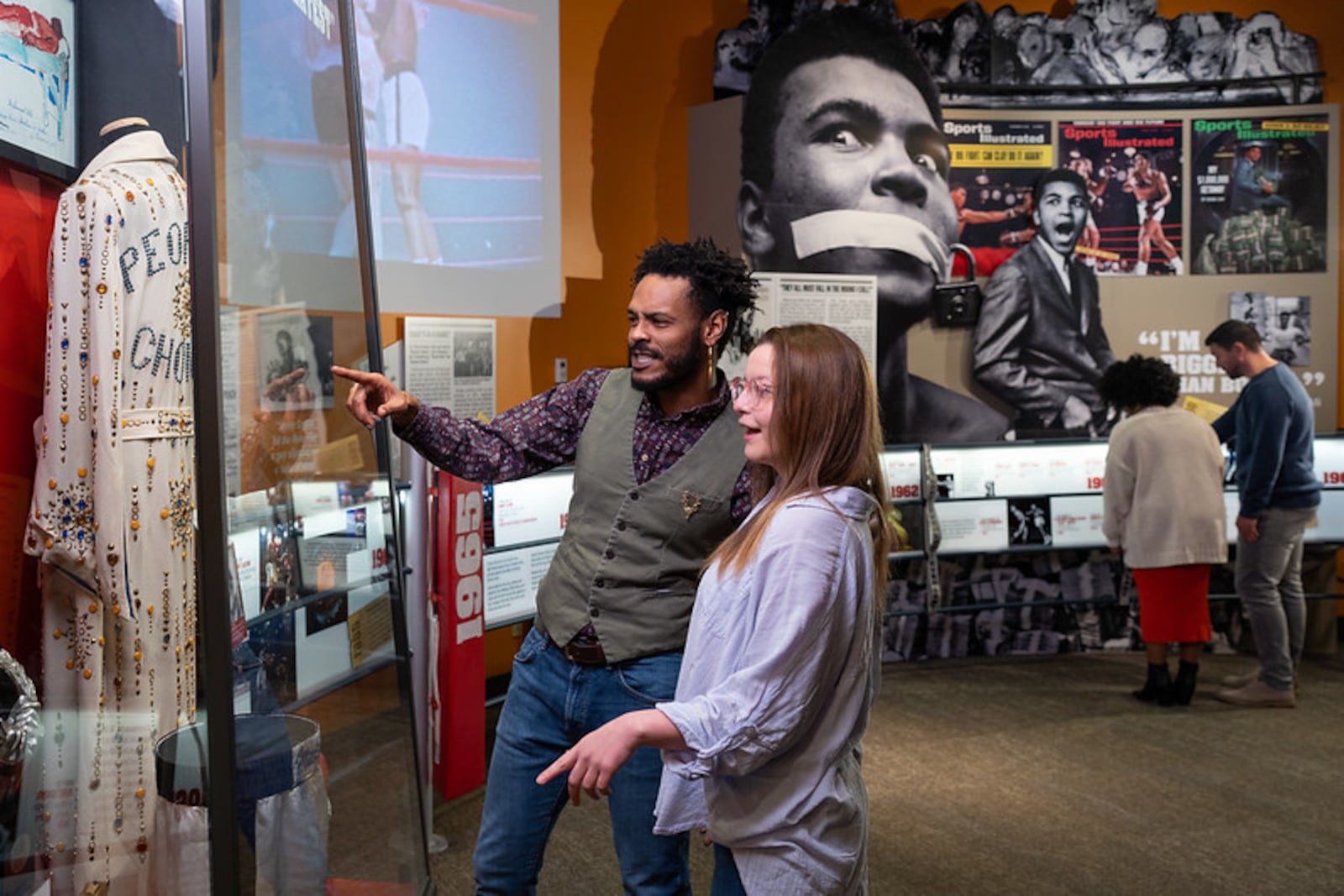 There are several exhibits to see at the Muhammad Ali Center in Kentucky. RYAN ARMBRUST/MUHAMMAD ALI CENTER