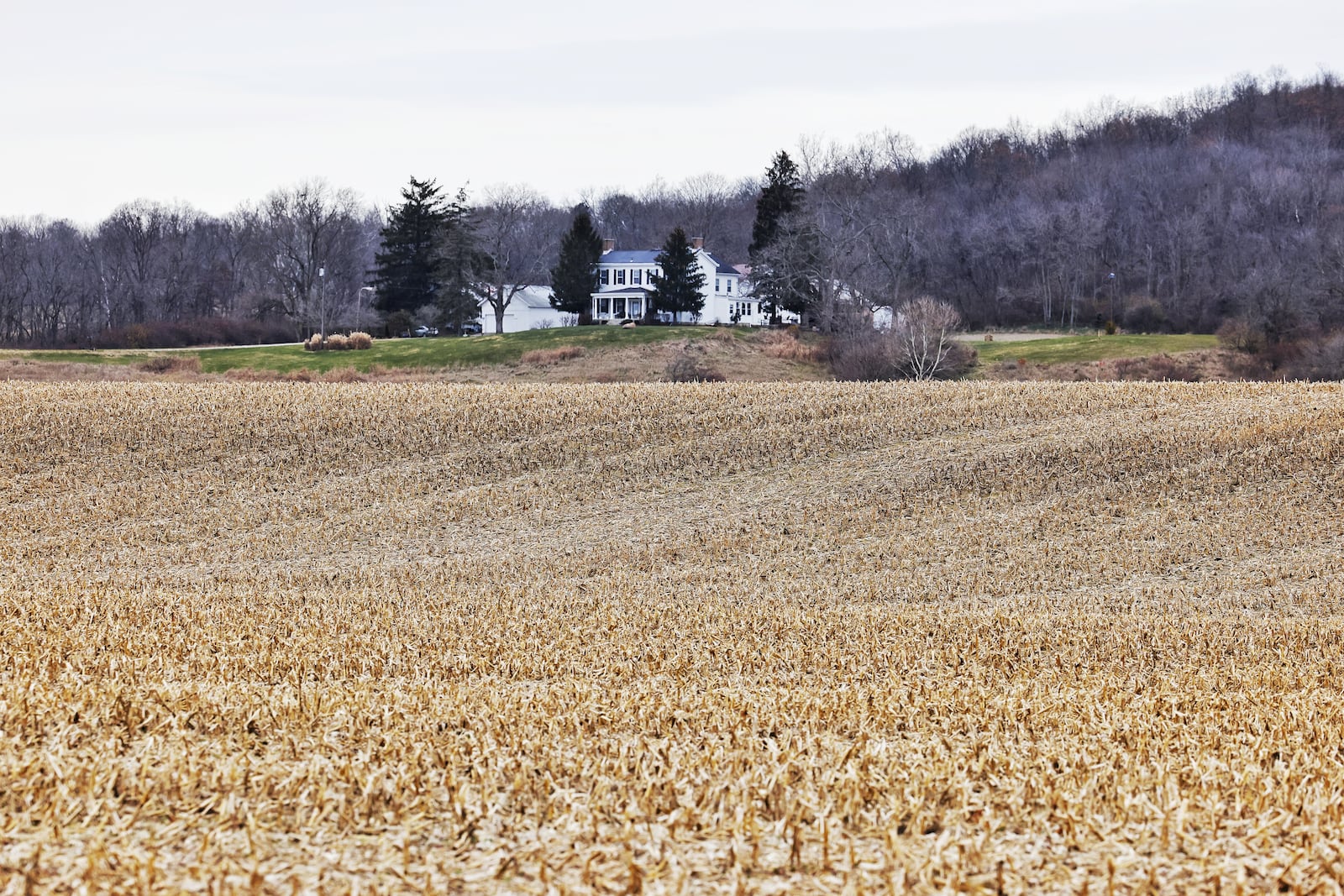 A 350-acre farm tract at the corner of U.S. 27 and Ohio 128 may get developed into a mixed-use property that includes new homes, cottages and more.