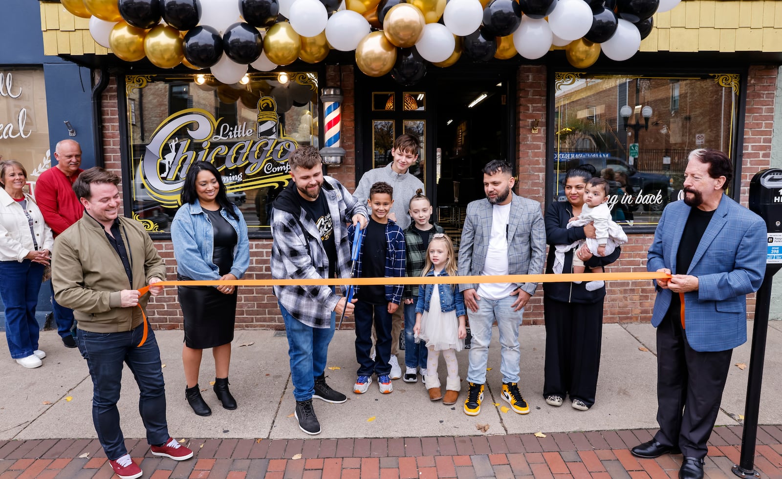 A ribbon cutting was held Monday, Nov. 18, 2024 for Little Chicago Grooming Company on Main Street in Hamilton. NICK GRAHAM/STAFF