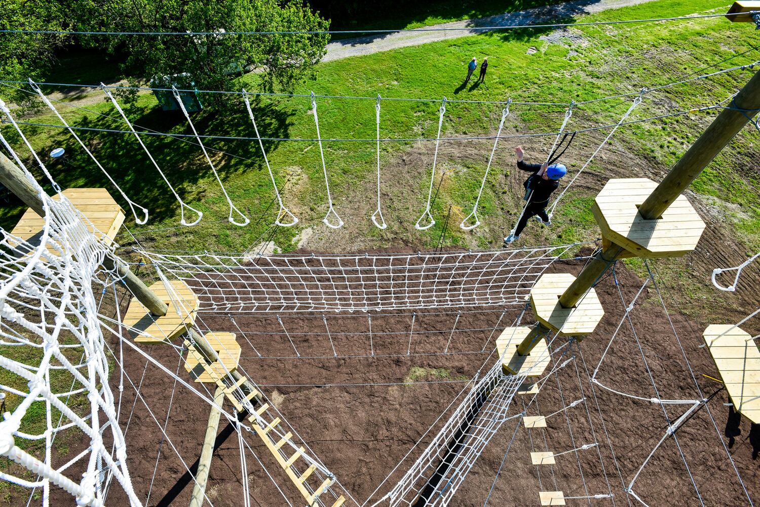 High ropes course now open at YMCA's Camp Campbell Gard in Butler County