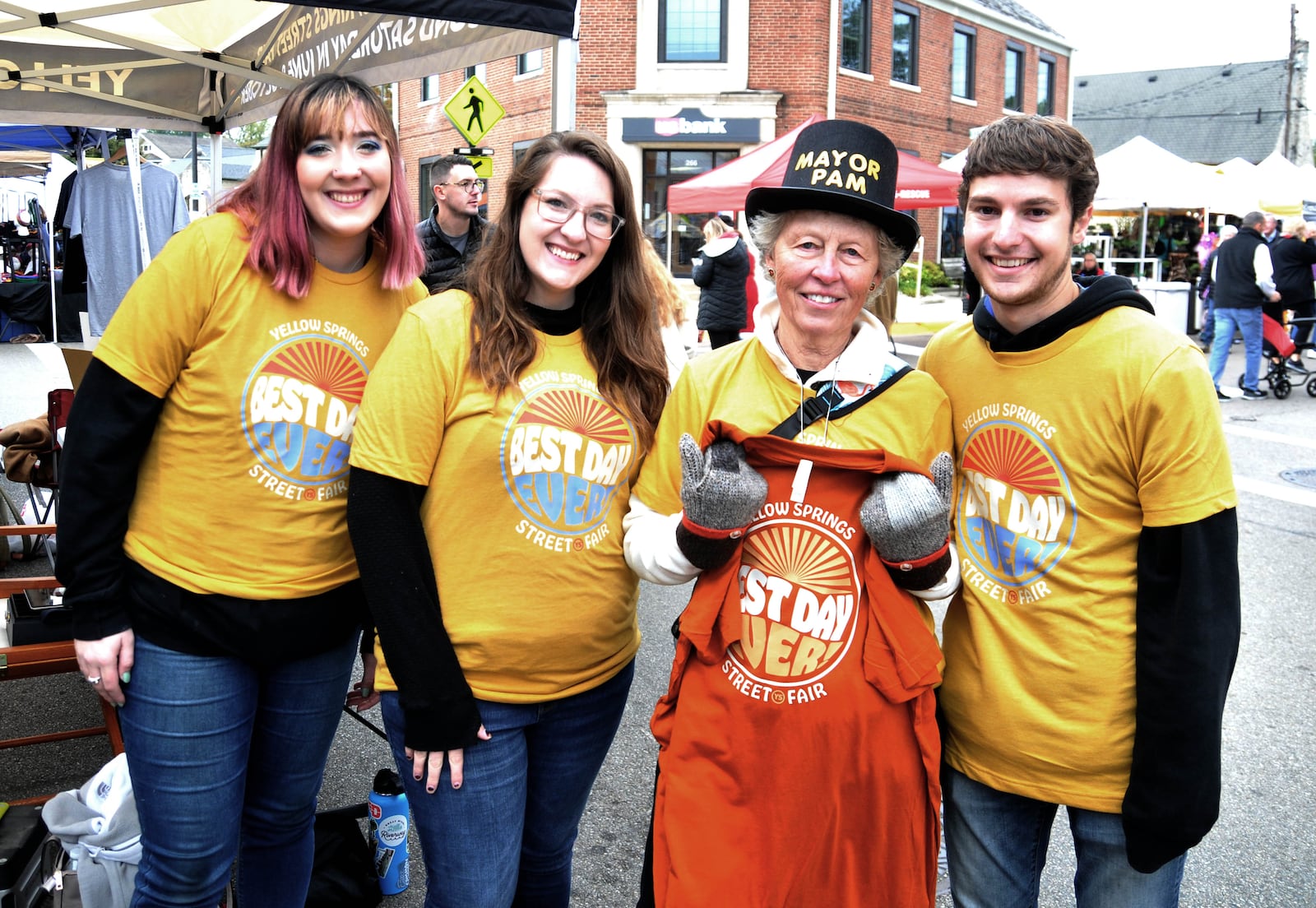 The streets of Yellow Springs were filled with artisans, musicians, vendors and shoppers looking for the perfect purchase during the village's annual Fall Street Fair on Saturday, Oct. 8. DAVID A. MOODIE/CONTRIBUTING PHOTOGRAPHER