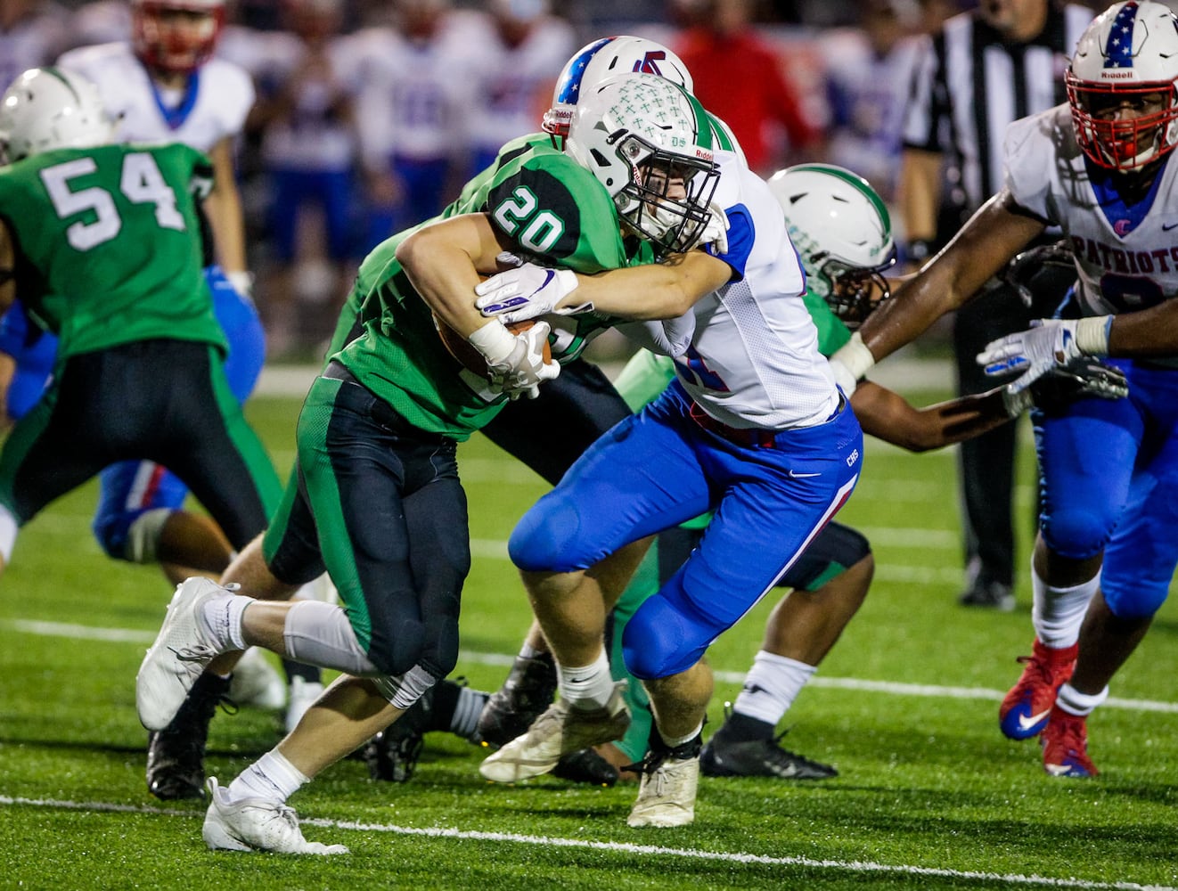 Badin vs Carroll Football