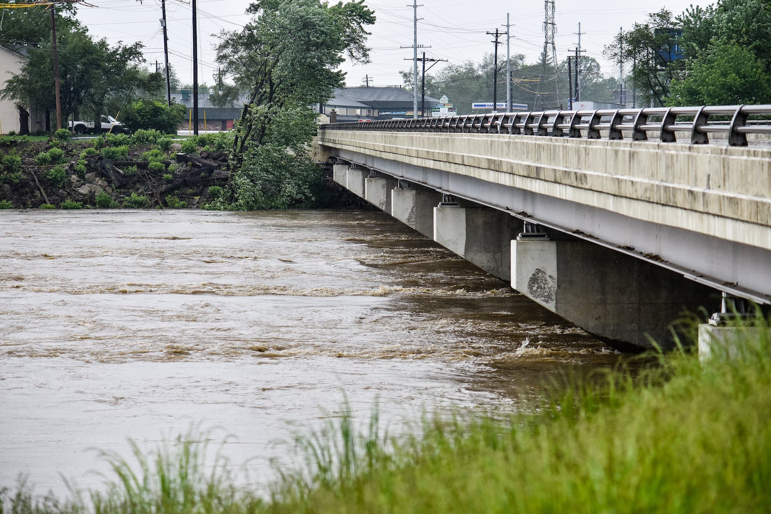 PHOTOS: Heavy rain causes flooding in Butler County