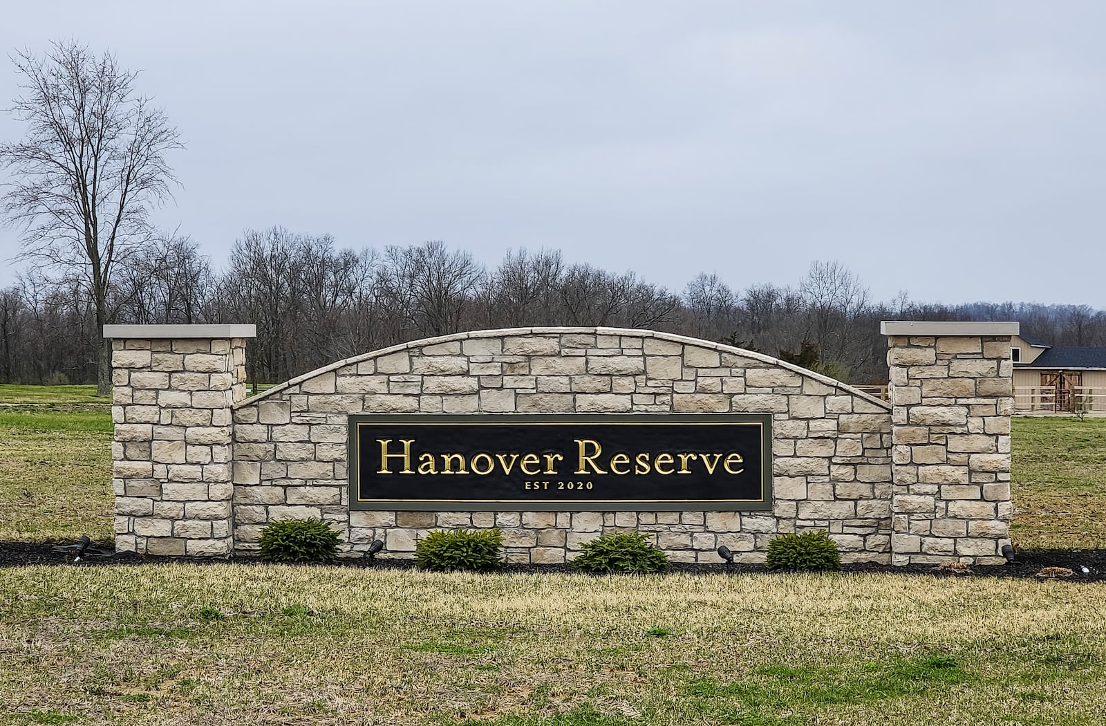 Construction continues to rebuild Hanover Reserve wedding and event venue on Millville Oxford Road after fire damaged the roof and other areas in 2021. NICK GRAHAM/STAFF