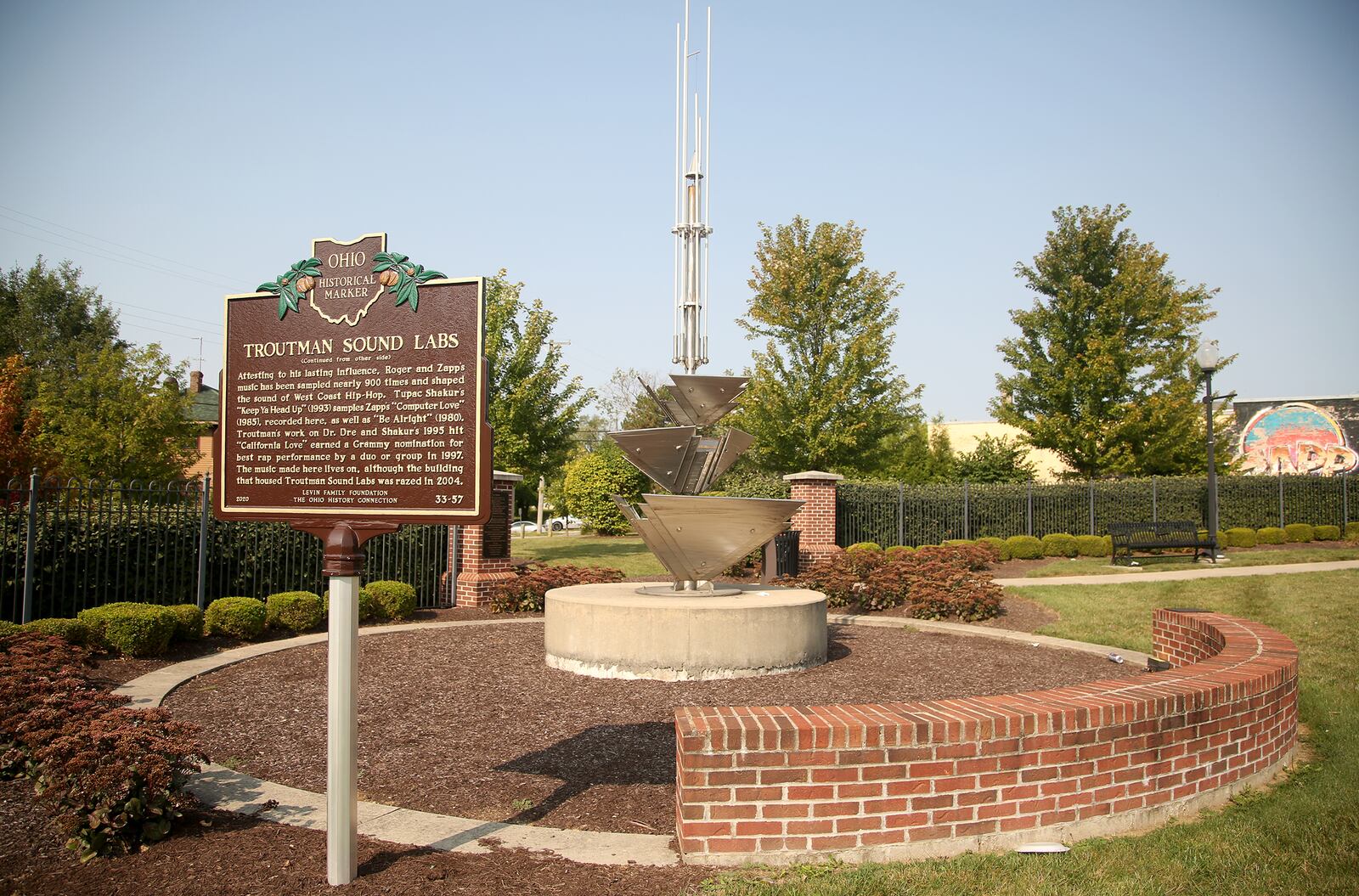 Dayton’s funk legacy has been honored with an Ohio historical marker.
The former site of Troutman Sound Labs, the Salem Avenue recording studio where music pioneer Roger Troutman and his family produced music, is the site of one of this year’s honors. LISA POWELL / STAFF