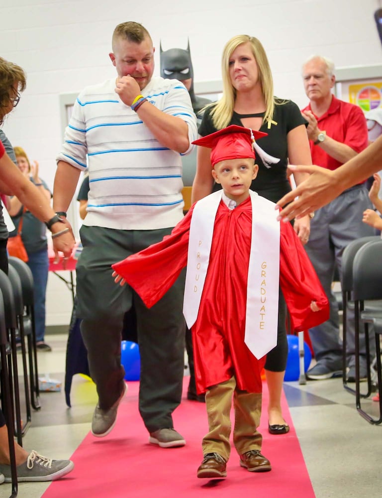 PHOTOS Fairfield student Walter Herbert has special graduation