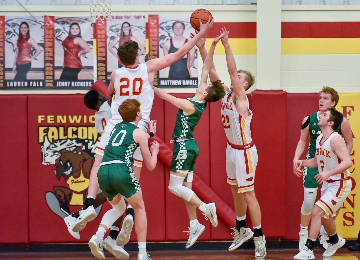 Fenwick vs Badin basketball