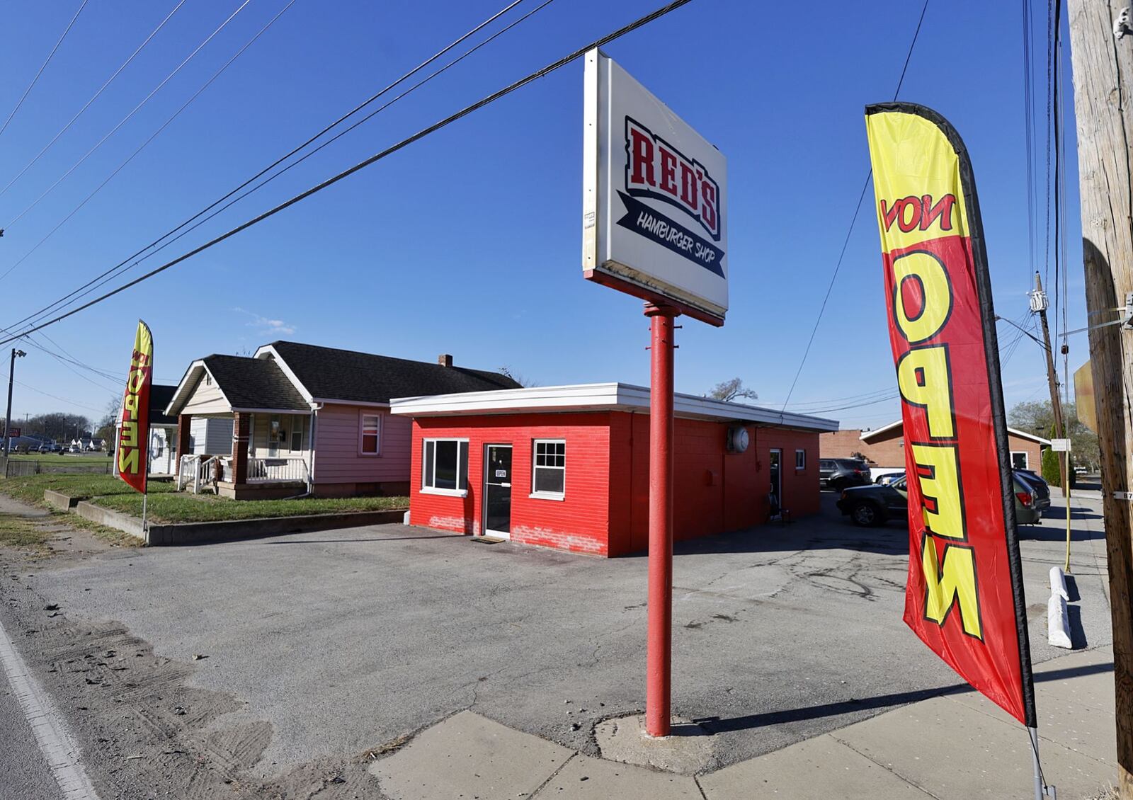 Roy Fondren recently reopened Red's Hamburgers in St. Clair Township with many old favorites and some new food items. NICK GRAHAM/STAFF