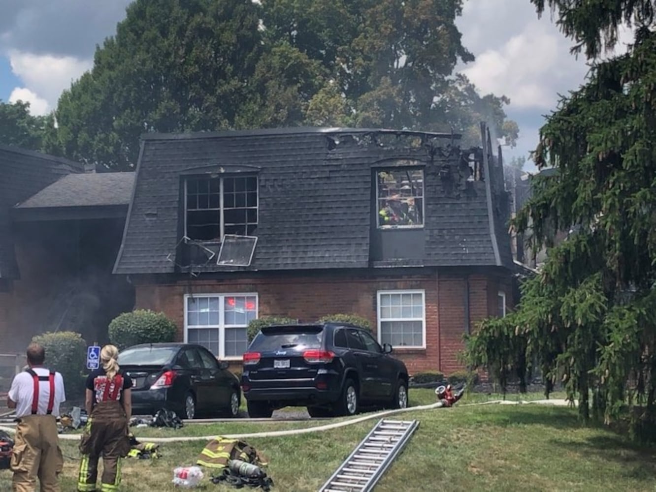 PHOTOS: Apartment fire in Middletown