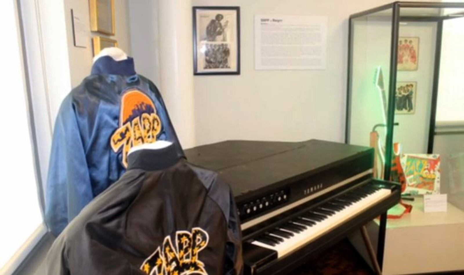 Funk Music Hall of Fame and Exhibition Center artifacts include items from ZAPP. AMELIA ROBINSON/STAFF