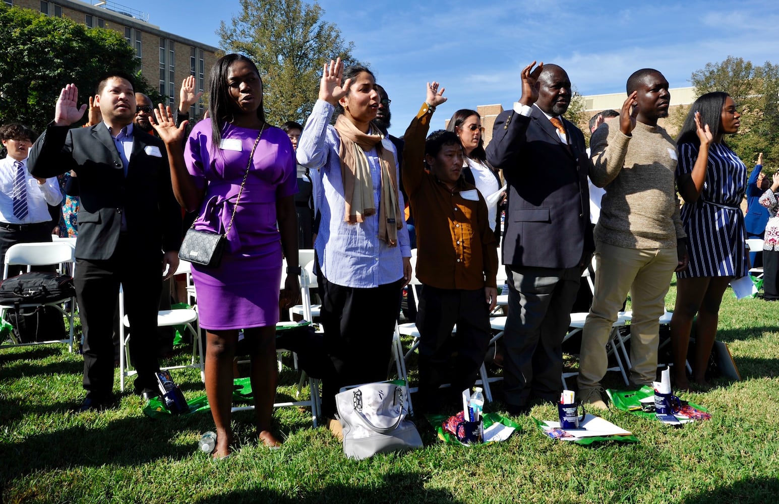 PHOTOS: Nearly 400 people have become naturalized citizens at Miami Hamilton