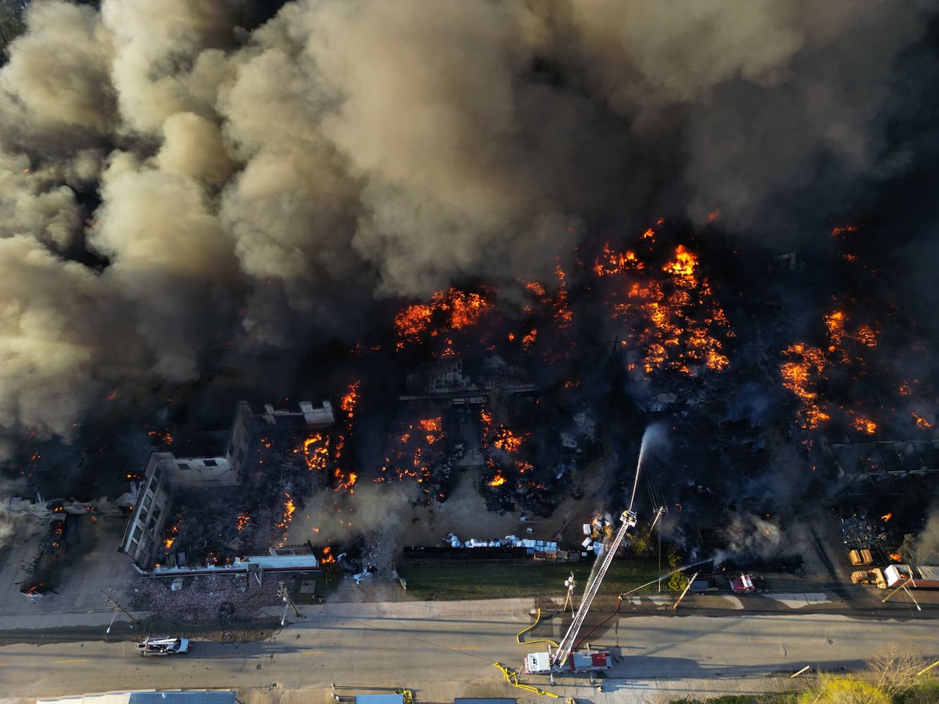 Richmond Indiana industrial fire