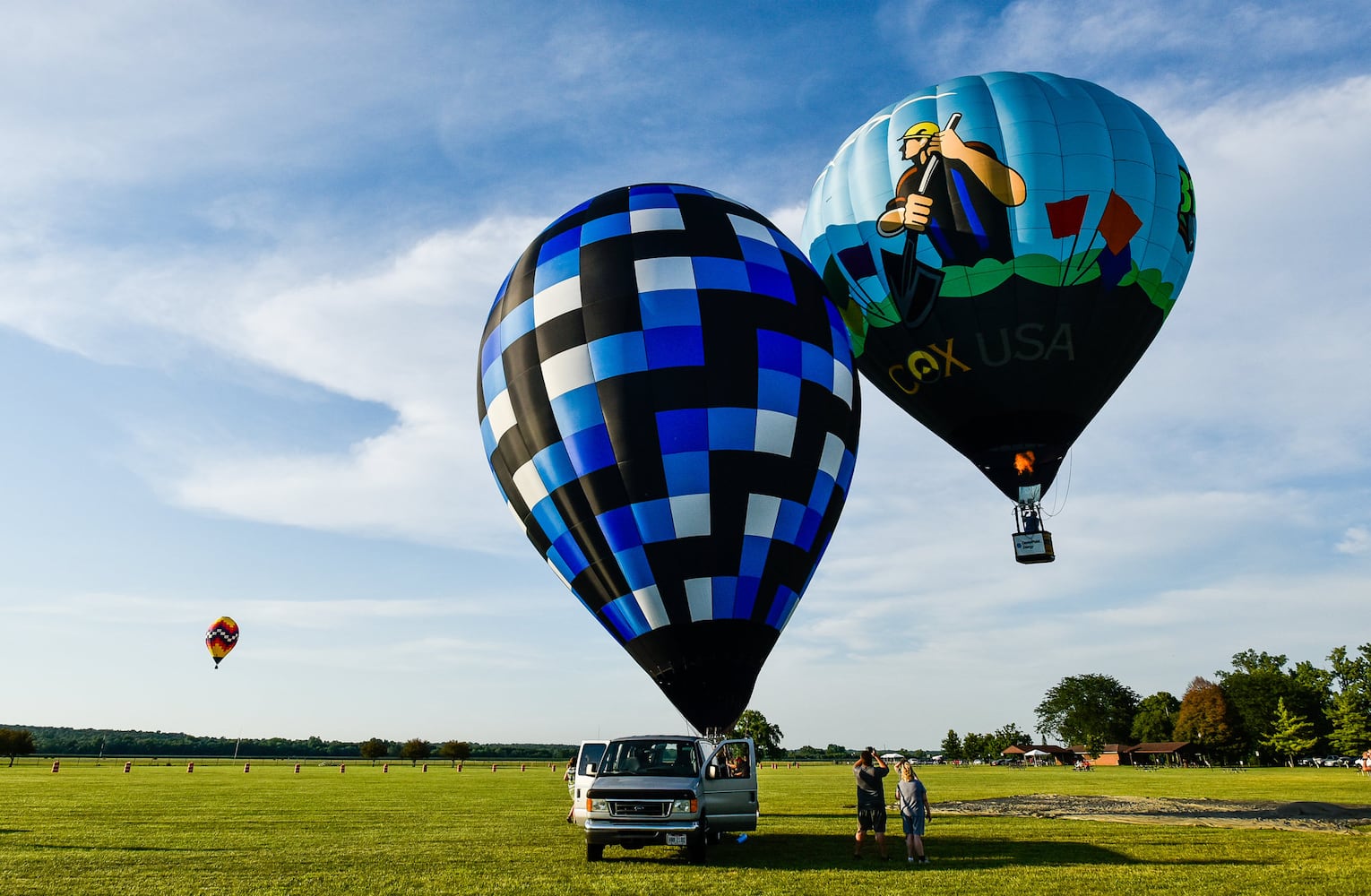 Balloons take to the air for Ohio Challenge hot air balloon festival