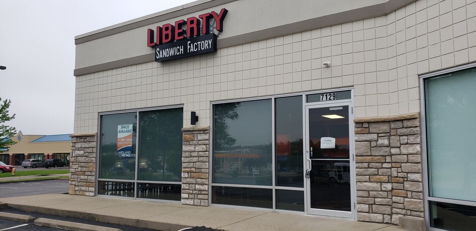 Liberty Sandwich Factory, which opened in April 2018 at 7129 Liberty Centre Drive in Liberty Twp., posted a sign to its door reads “With regret, Liberty Sandwich Factory is CLOSED. We would like to thank everyone for their patronage over the last year. All the best …”