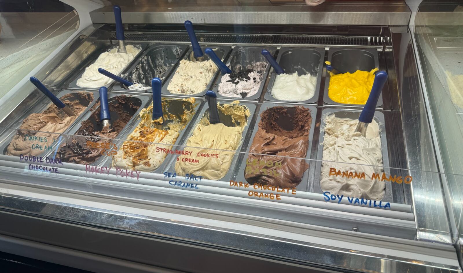 Gelato is on the menu at Charis Coffee & Creamery in West Chester Twp. CONTRIBUTED