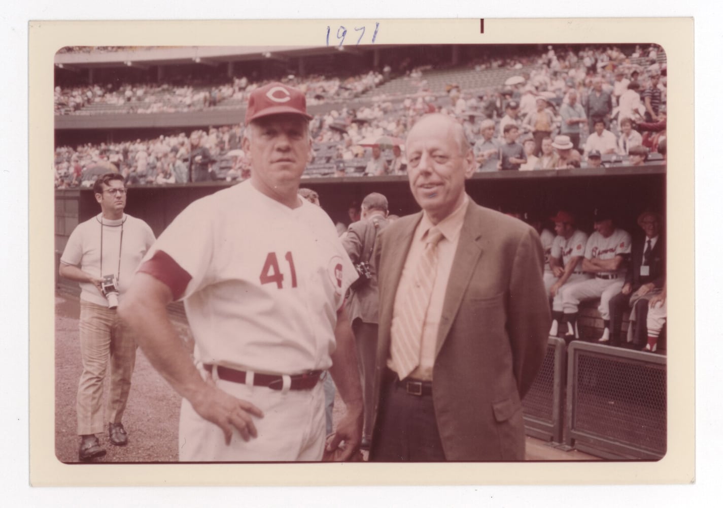 Joe Nuxhall through the years