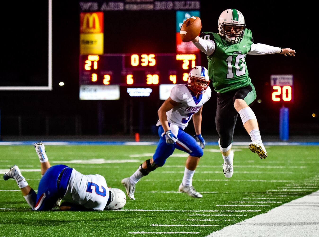 Badin vs Carroll Football