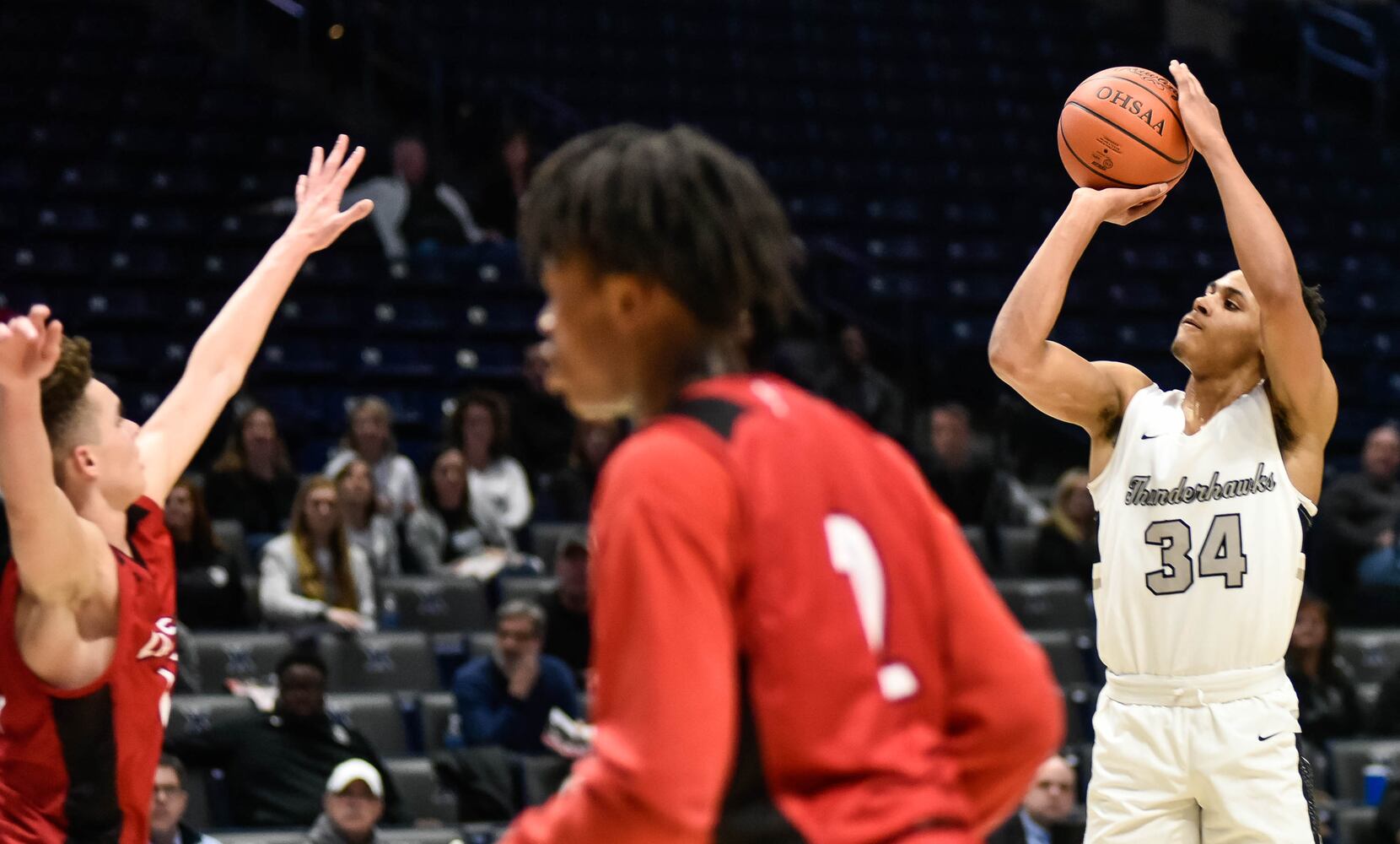 Centerville vs Moeller and Lakota East vs La Salle Regional basketball semifinals