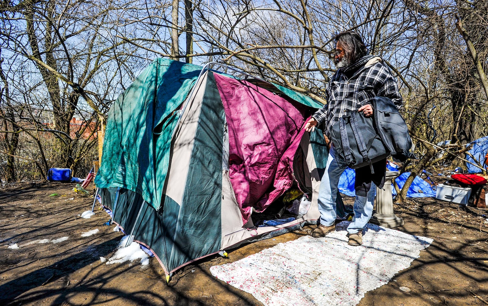 Here’s what life is like inside ‘The Hill,’ Hamilton’s homeless tent city