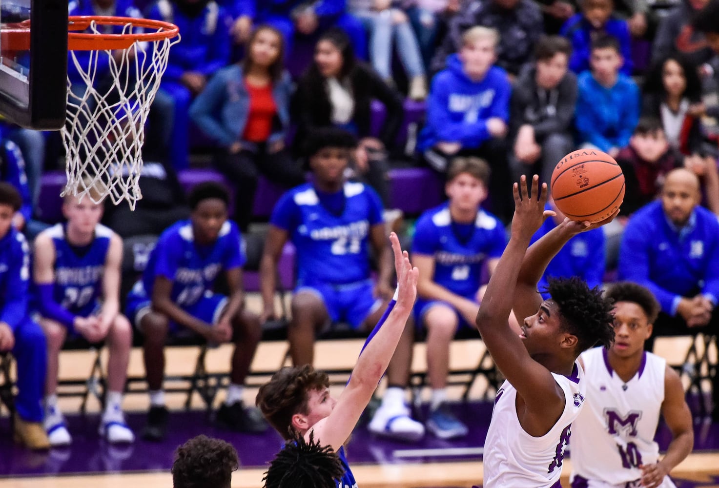 Middletown vs Hamilton basketball