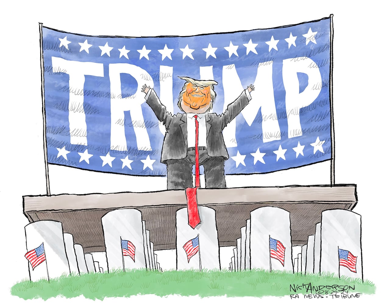 CARTOONS: Nick Anderson, Sept. 2, 2024