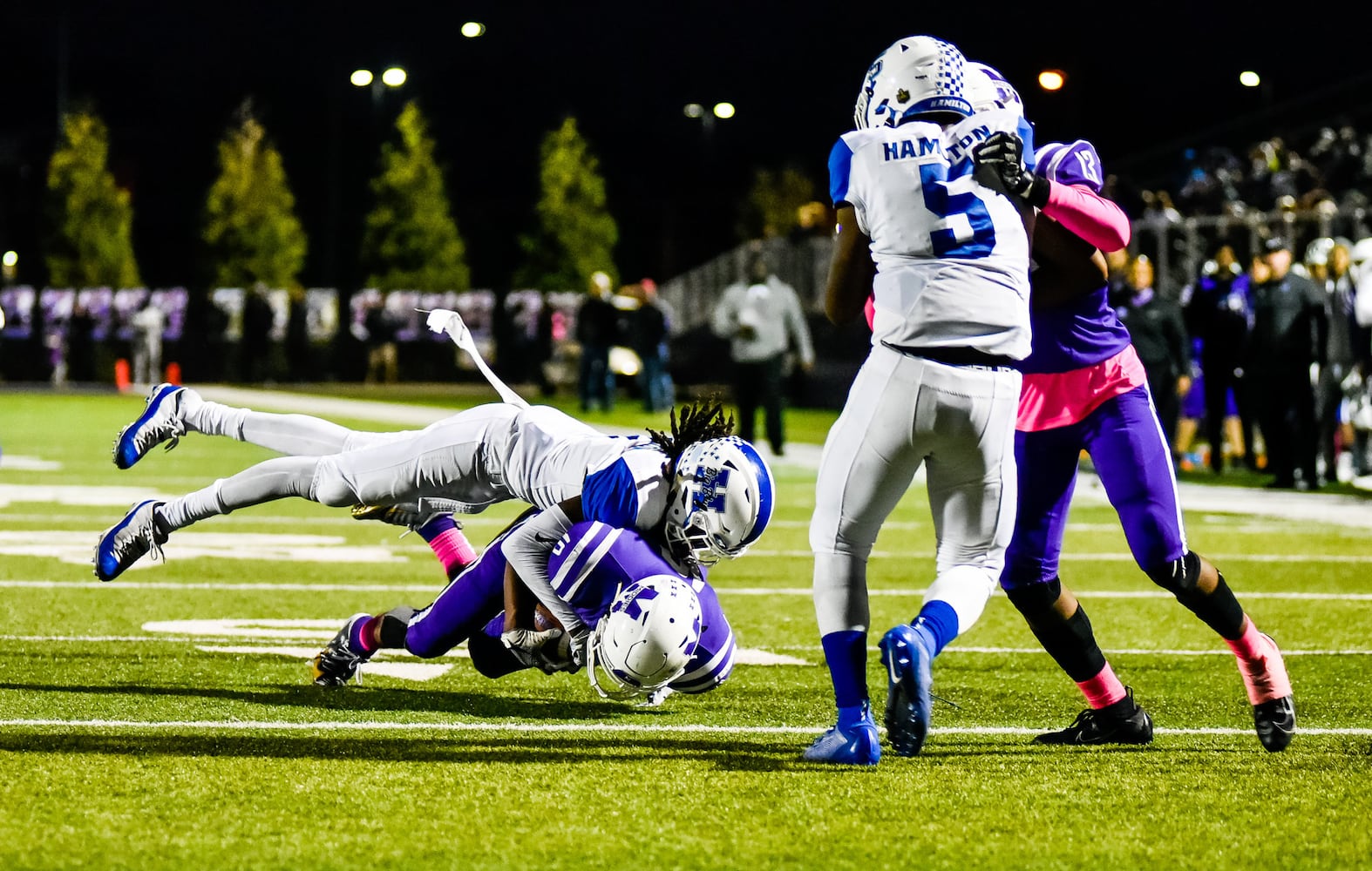 Hamilton Big Blue football beats Middletown Middies Friday, Oct. 19