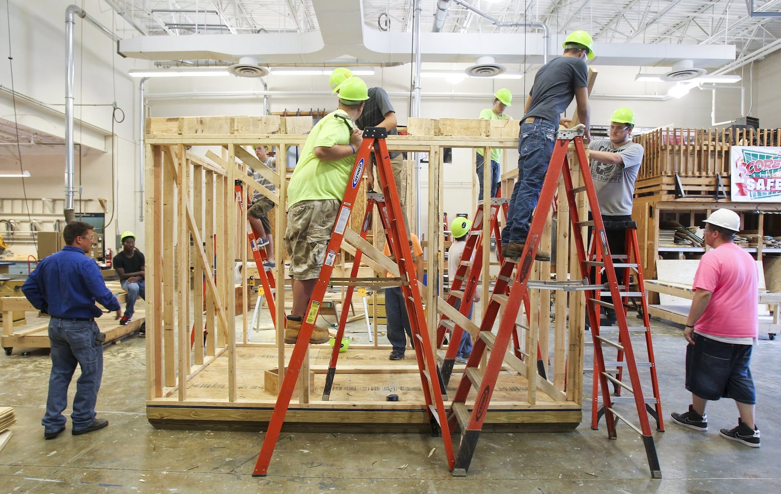 The Hamilton High School’s Career Tech Education (CTE) center, located adjacent to the high school, has offered nine career training programs annually for about 500 juniors and seniors. 