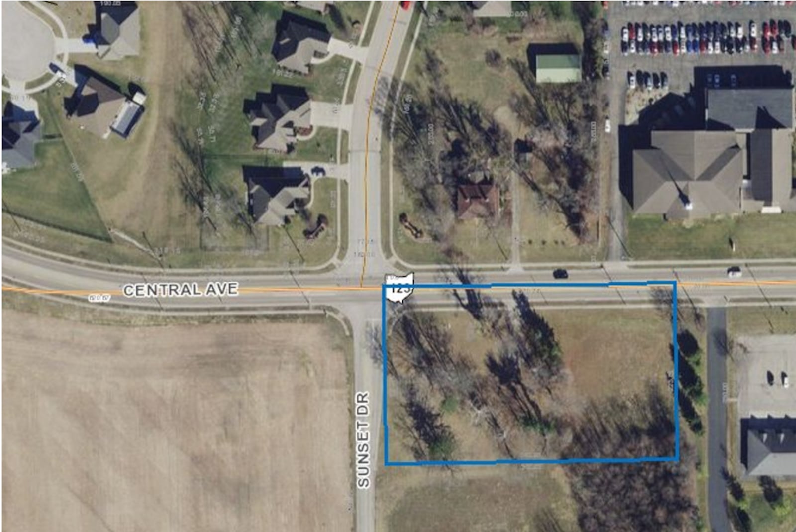 Here is the location of a new 10,000 square-foot Dollar Tree store on Central Avenue at Sunset Drive. The city of Carlisle is experiencing some economic growth that hasn't been seen in its history. New construction of residences, businesses and a new fire/EMS station is helping with Carlisle's growth. CONTRIBUTED/CITY OF CARLISLE