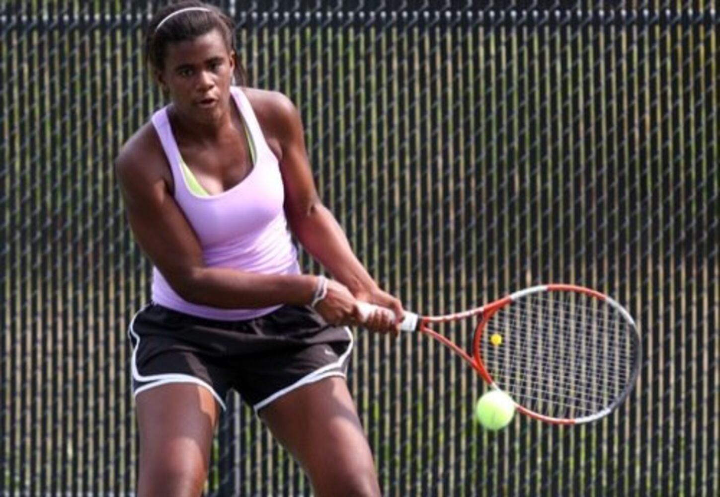 Lakota E. girls tennis practice