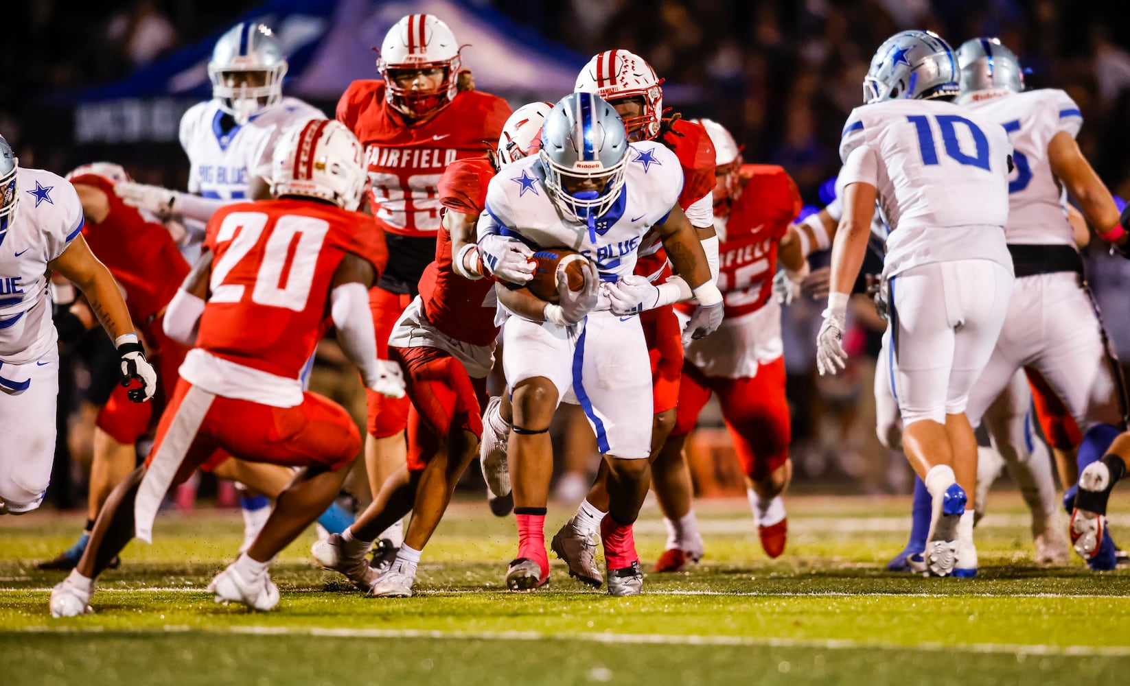 100424 Hamilton vs Fairfield Football