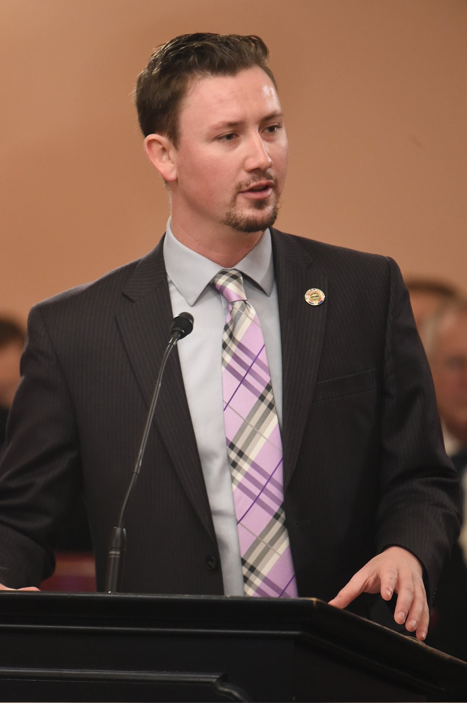 State Rep. Thomas Hall (R-Madison Twp.) introduced House Bill 457 that would address a “loophole” in regulatory oversight in the Ohio Revised Code. SUBMITTED PHOTO
