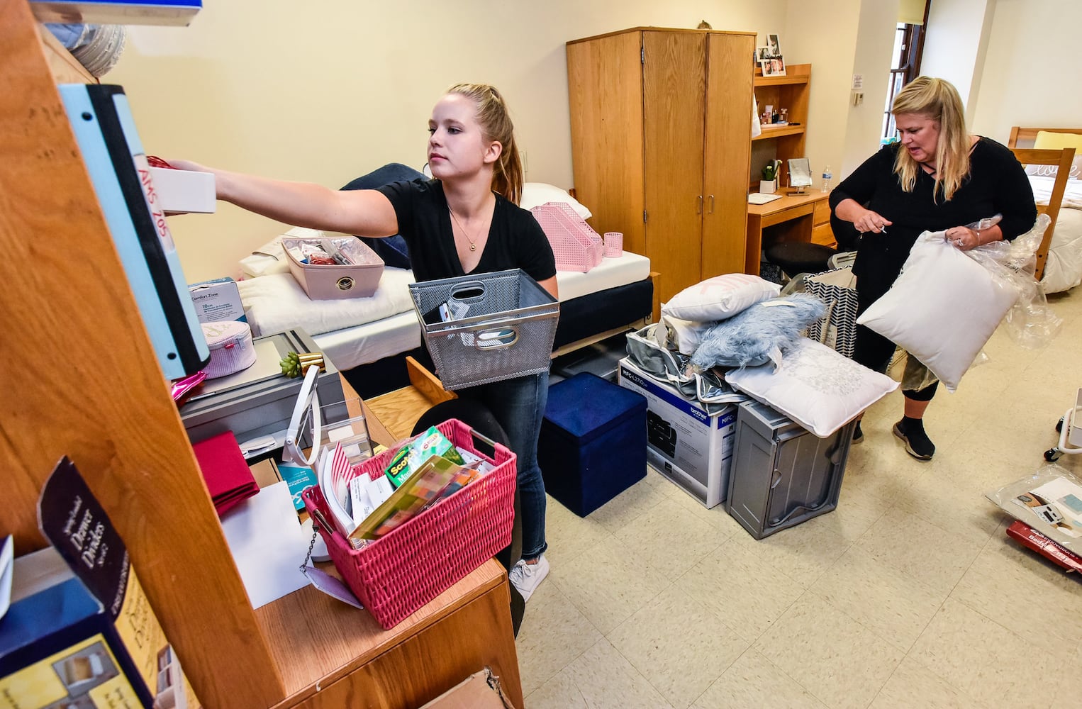 Move-In day at Miami University in Oxford