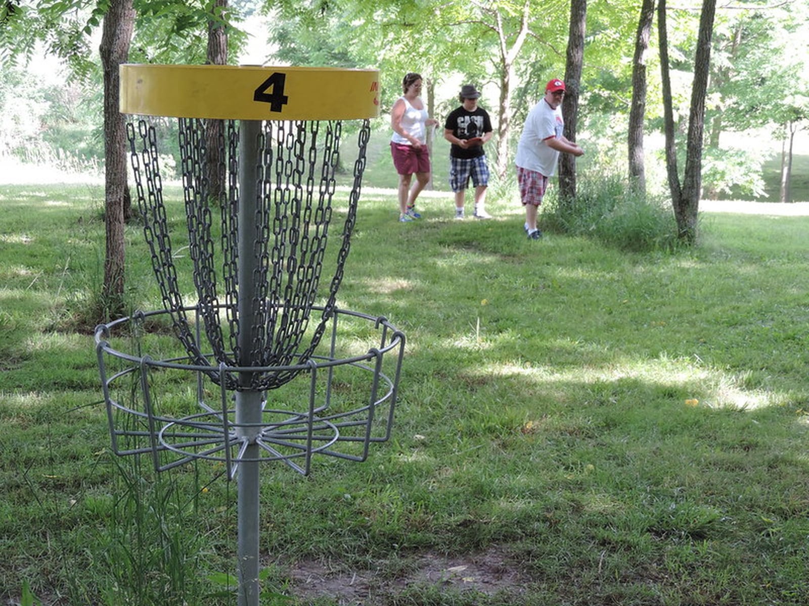 With a 2,400-foot sand beach and an expansive 2,100-acre lake, water adventures are plentiful at Buck Creek. It also has a disc golf course. CONTRIBUTED