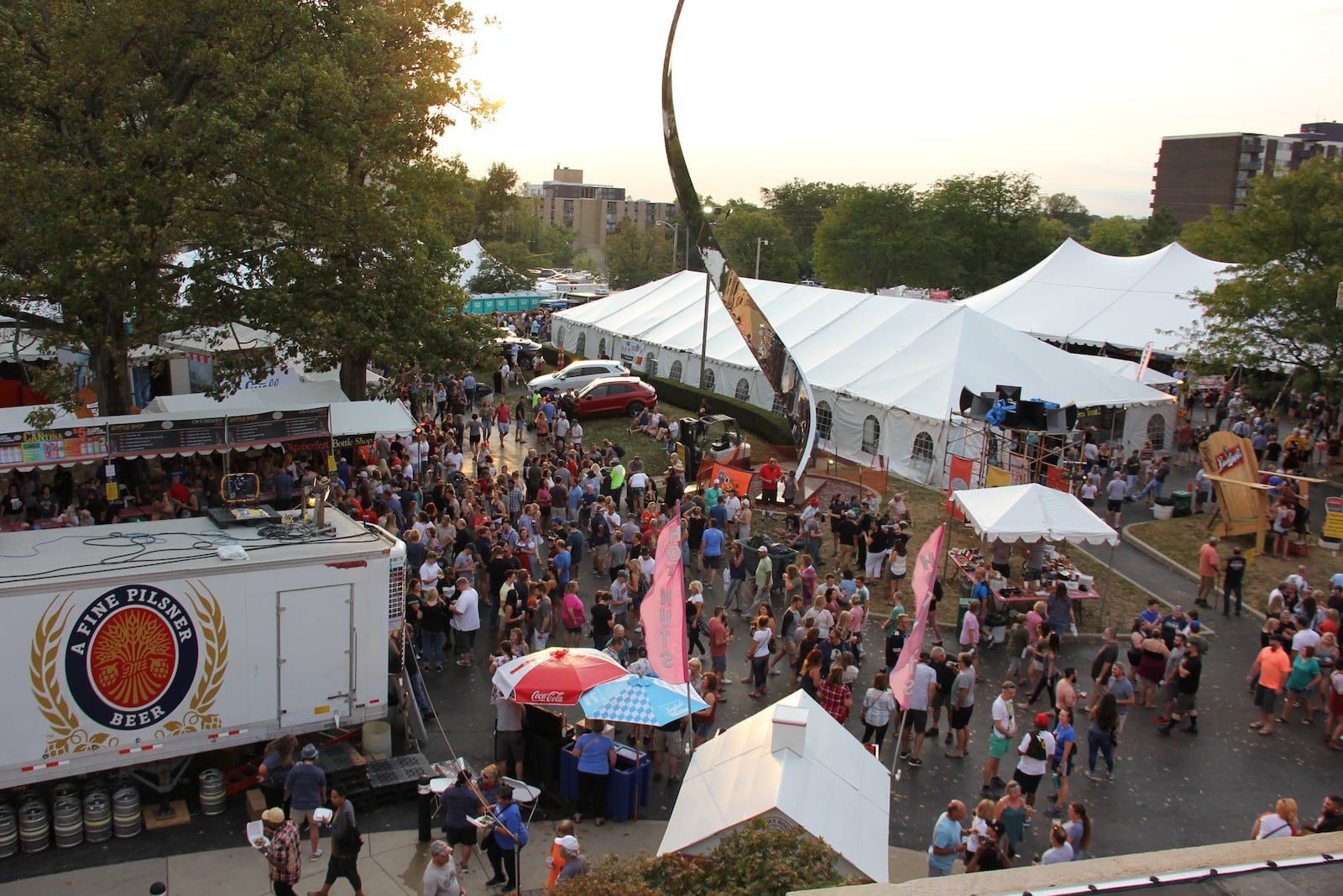 Oktoberfest will return to the grounds of the Dayton Art Institute this year. The three-day event — celebrating its 50th year — will be held Sept. 24-26. CONTRIBUTED PHOTO