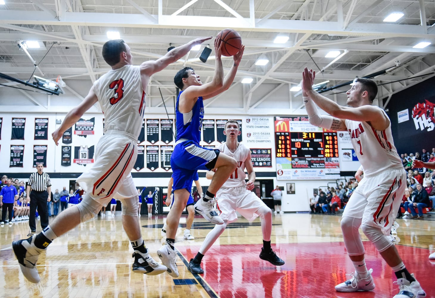 Franklin vs Brookville basketball