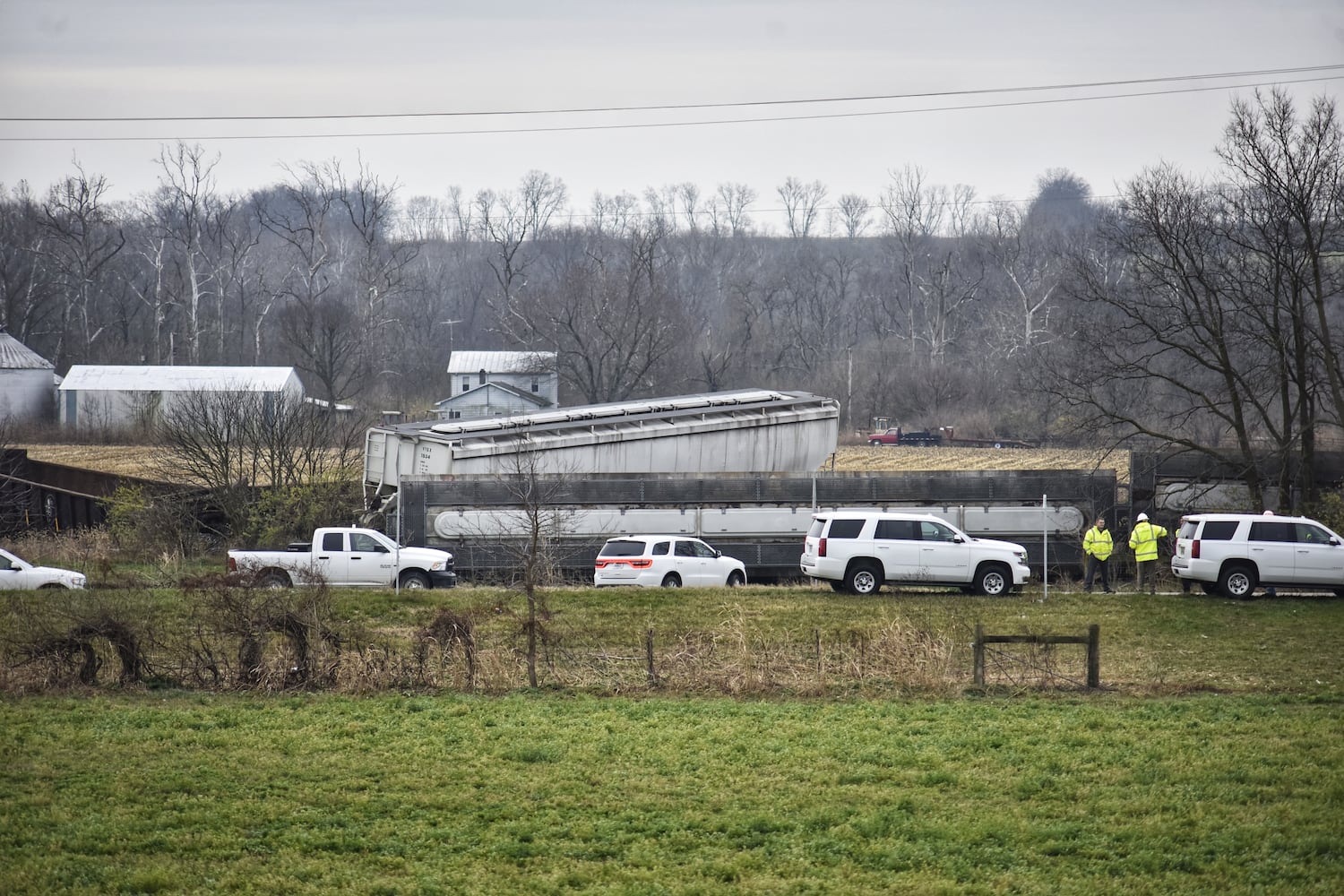 Train derailment in Wayne Twp. Butler County