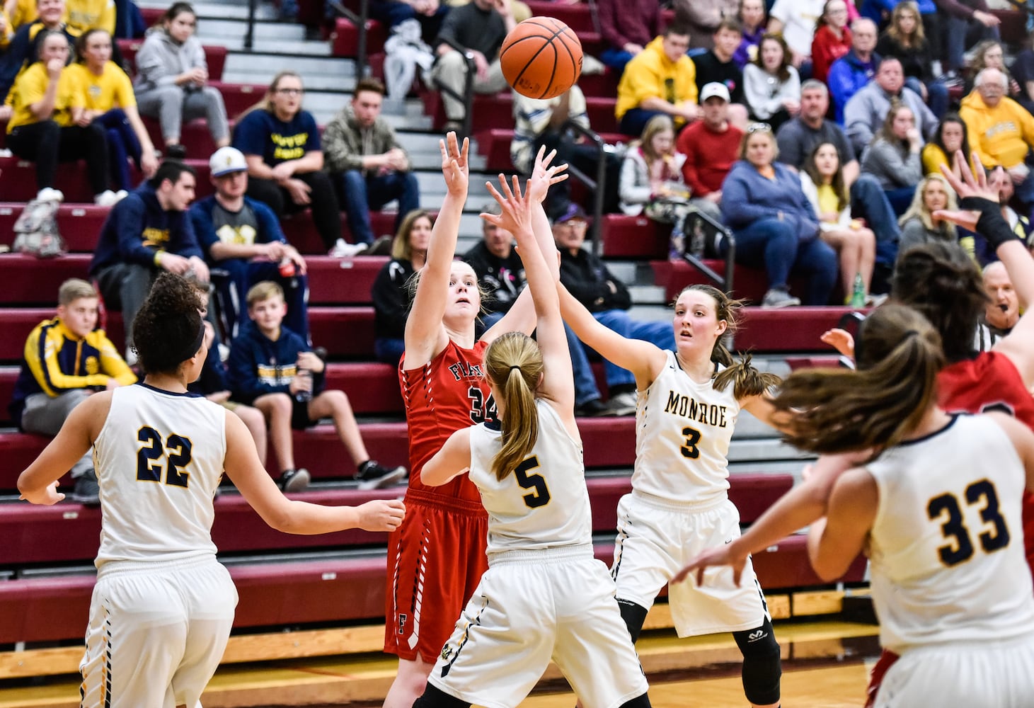 Franklin vs Monroe Girls Basketball