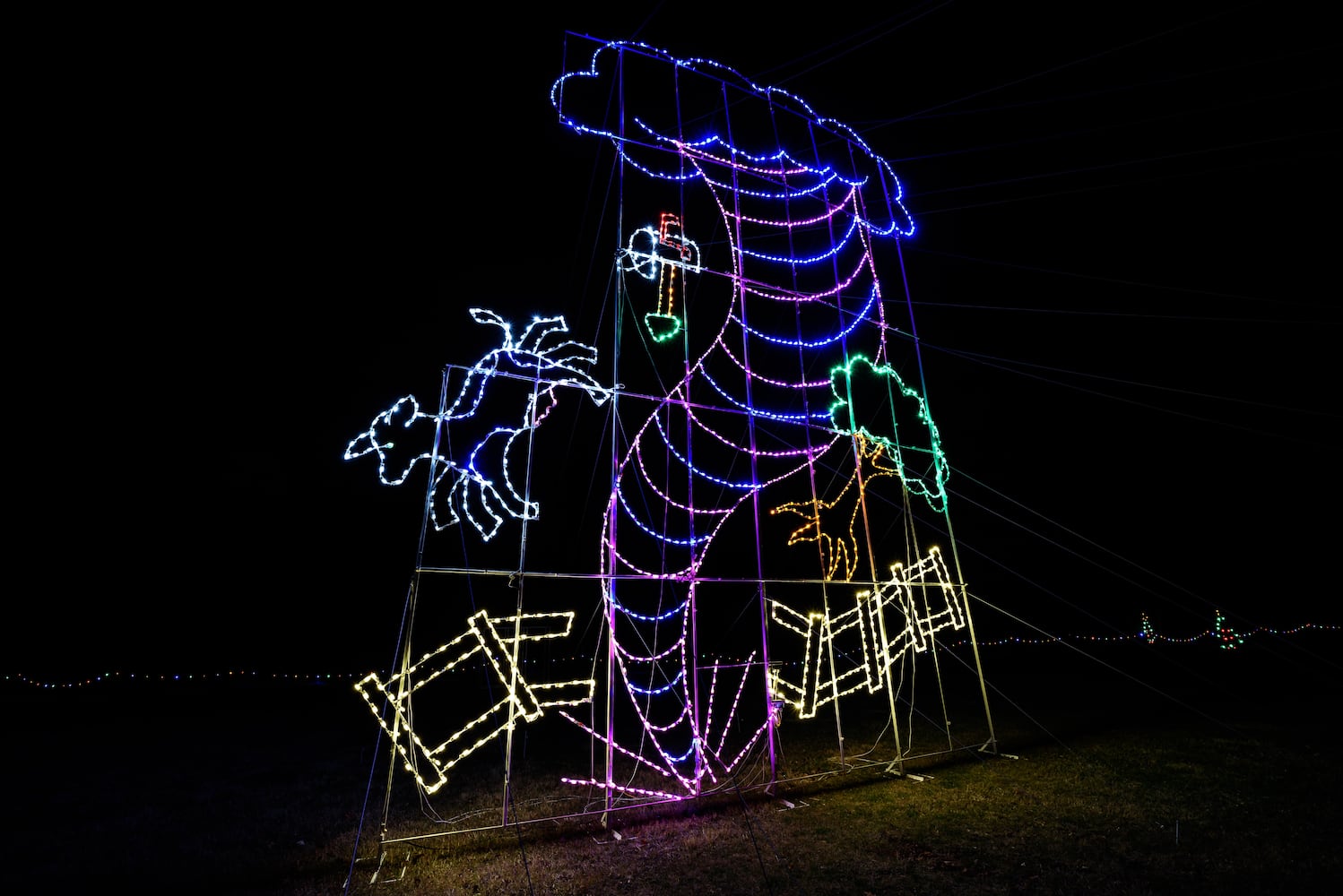 PHOTOS: Fort Saint Clair Whispering Christmas light display in Eaton