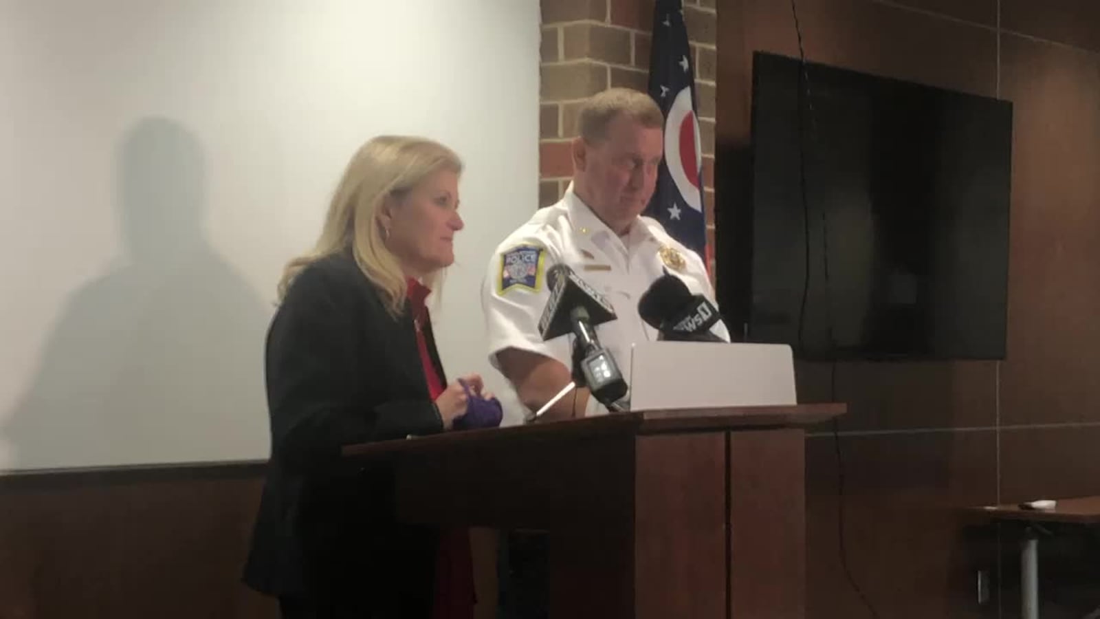 School, police officials address shooting