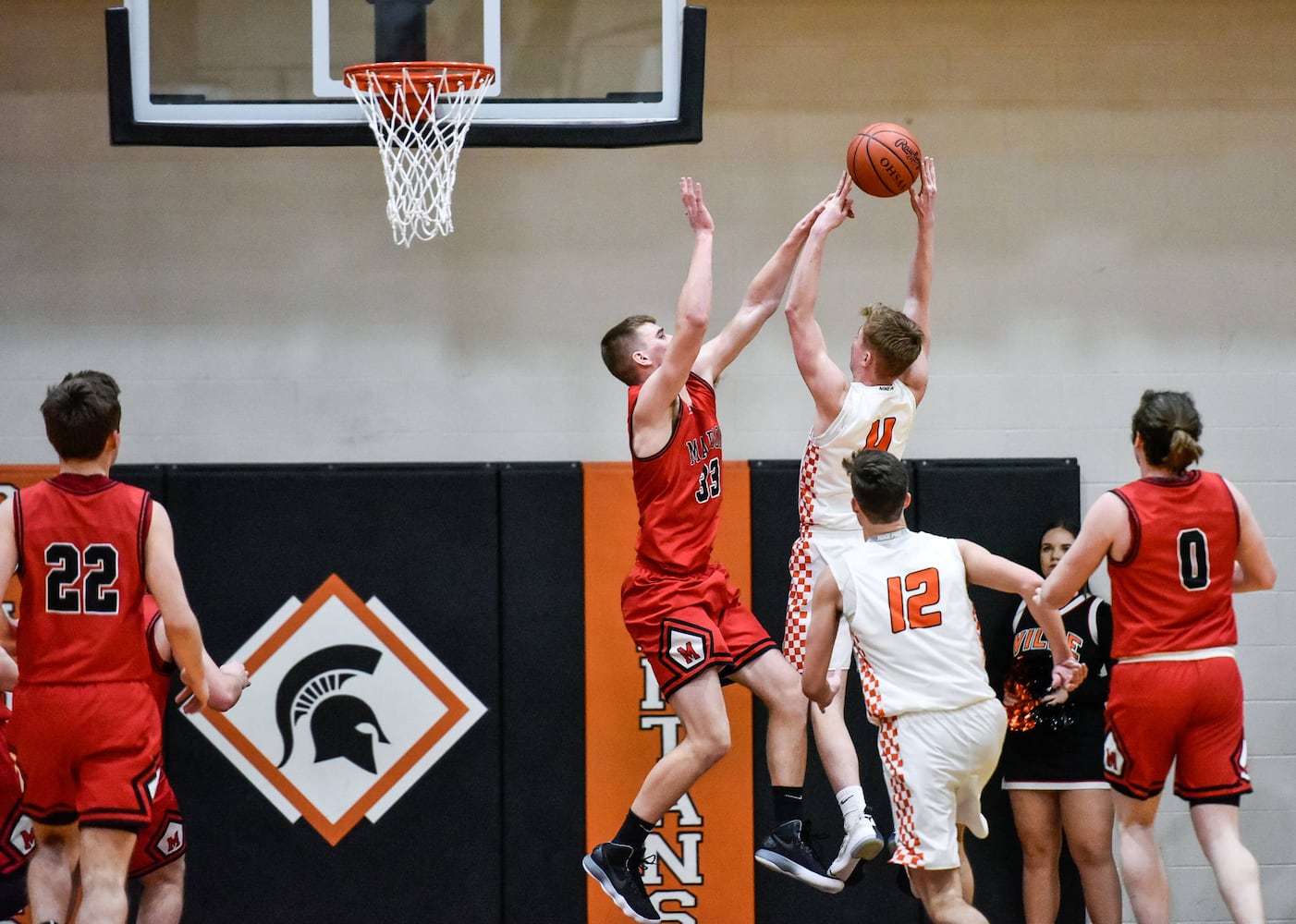 Waynesville vs Madison basketball