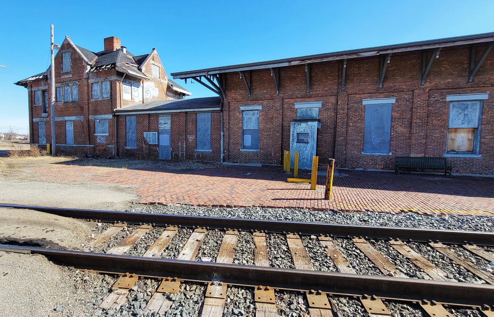 Hamilton Mayor Pat Moeller and others want to save the historic CSX station and move it elsewhere. NICK GRAHAM / STAFF