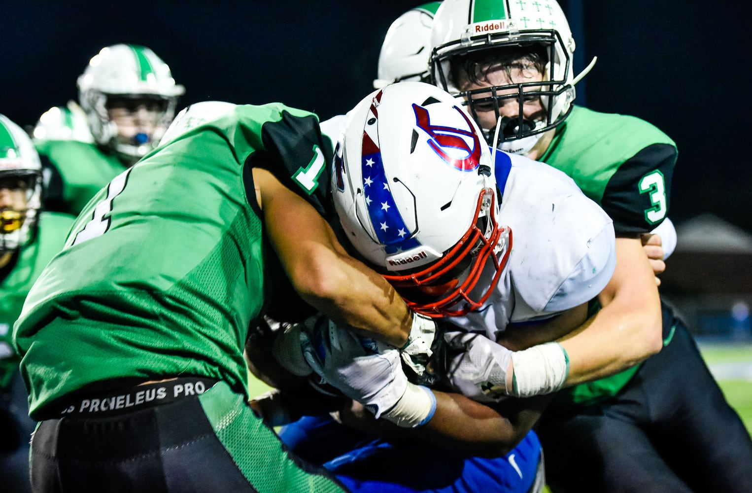 Badin vs Carroll Football