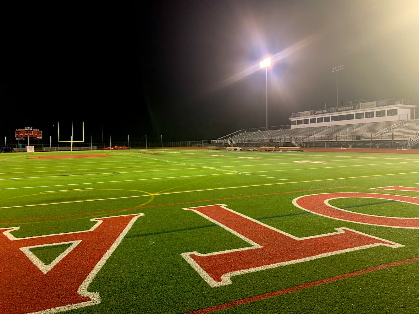 PHOTOS Area high schools honor Senior Class with stadium lights