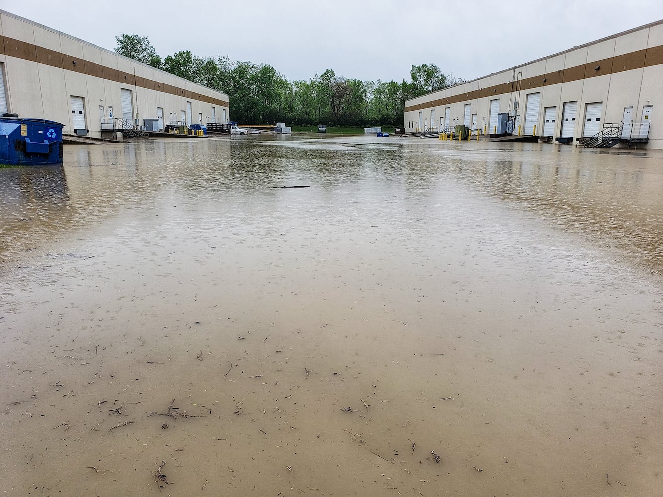 West Chester businesses evacuated due to high water