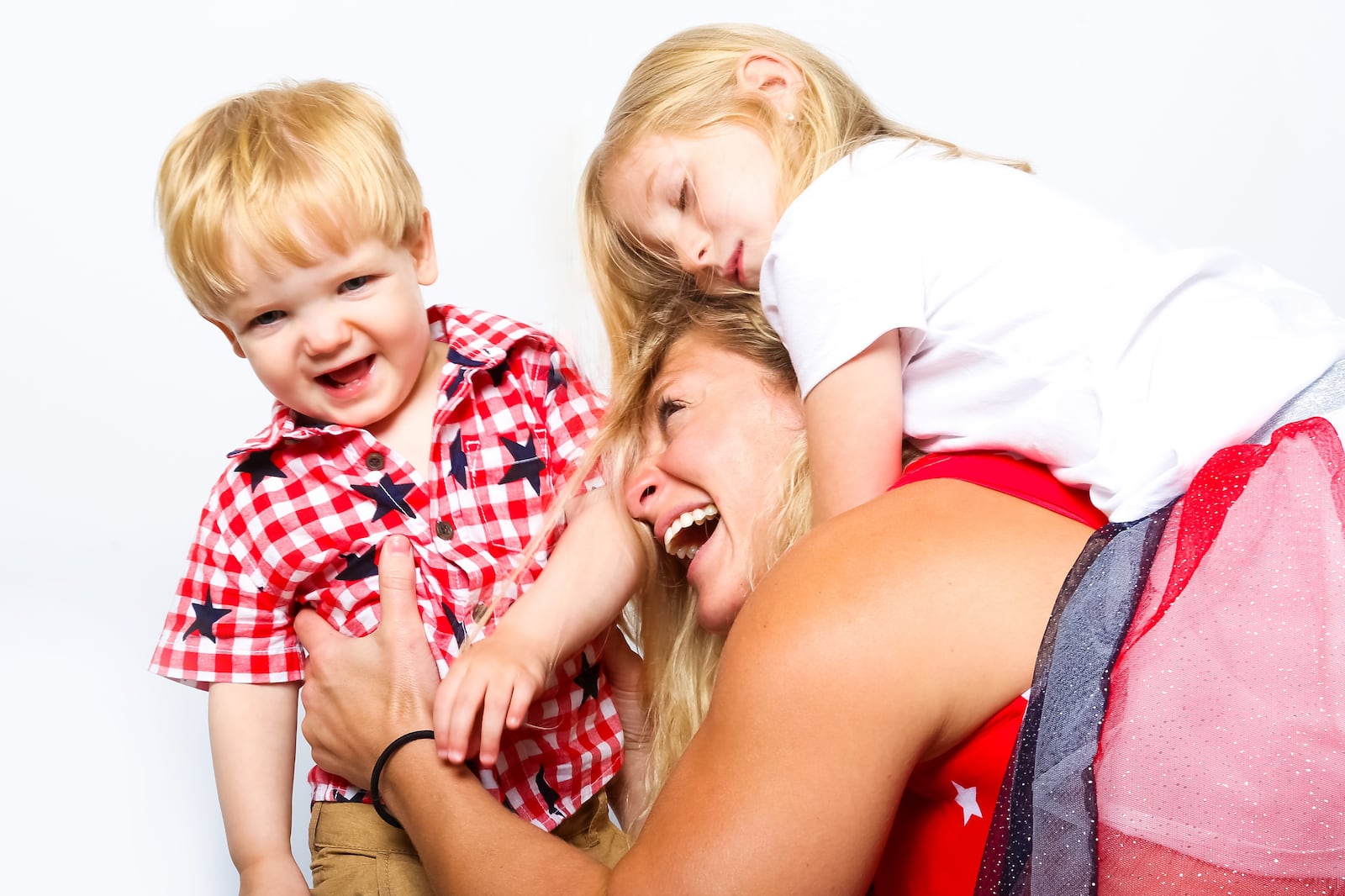 Kayla Harrison, 30, a two-time Olympic gold medalist from Middleton, has custody of her niece, Kyla, 8, and nephew, Emery, 2. SUBMITTED PHOTO