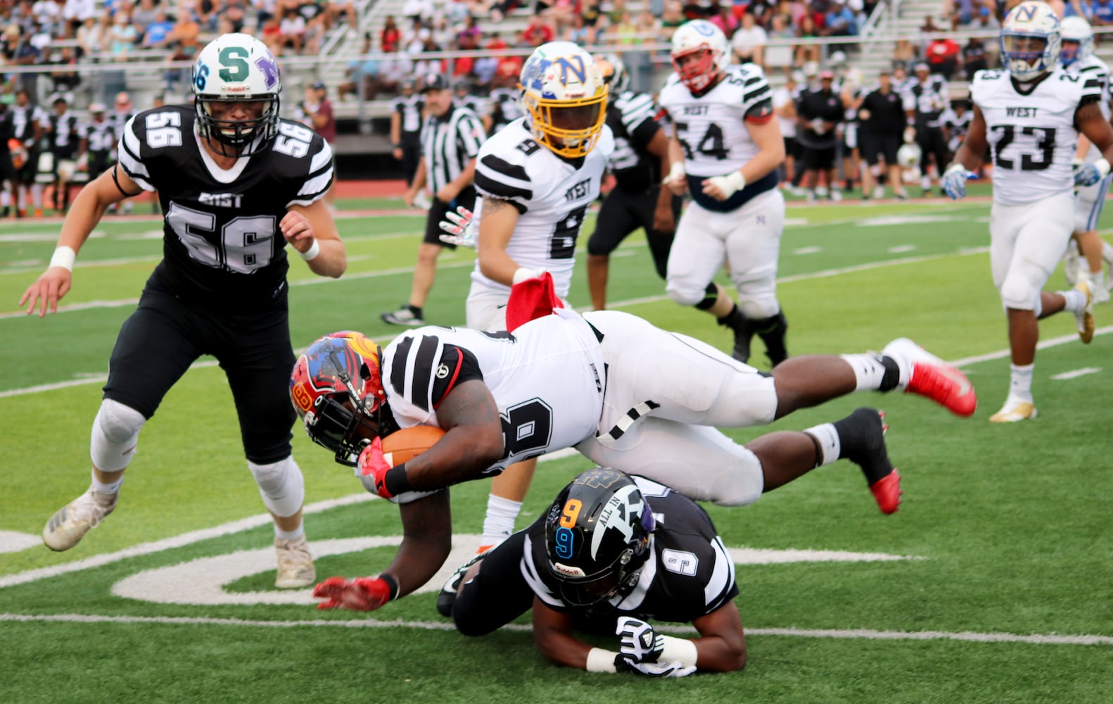 PHOTOS: SWOFCA Ron Woyan East-West All-Star High School Football Game