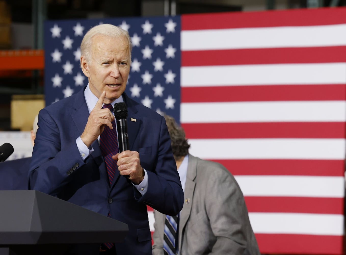 President Joe Biden in Hamilton