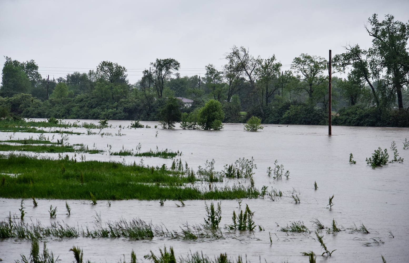 PHOTOS: Heavy rain causes flooding in Butler County