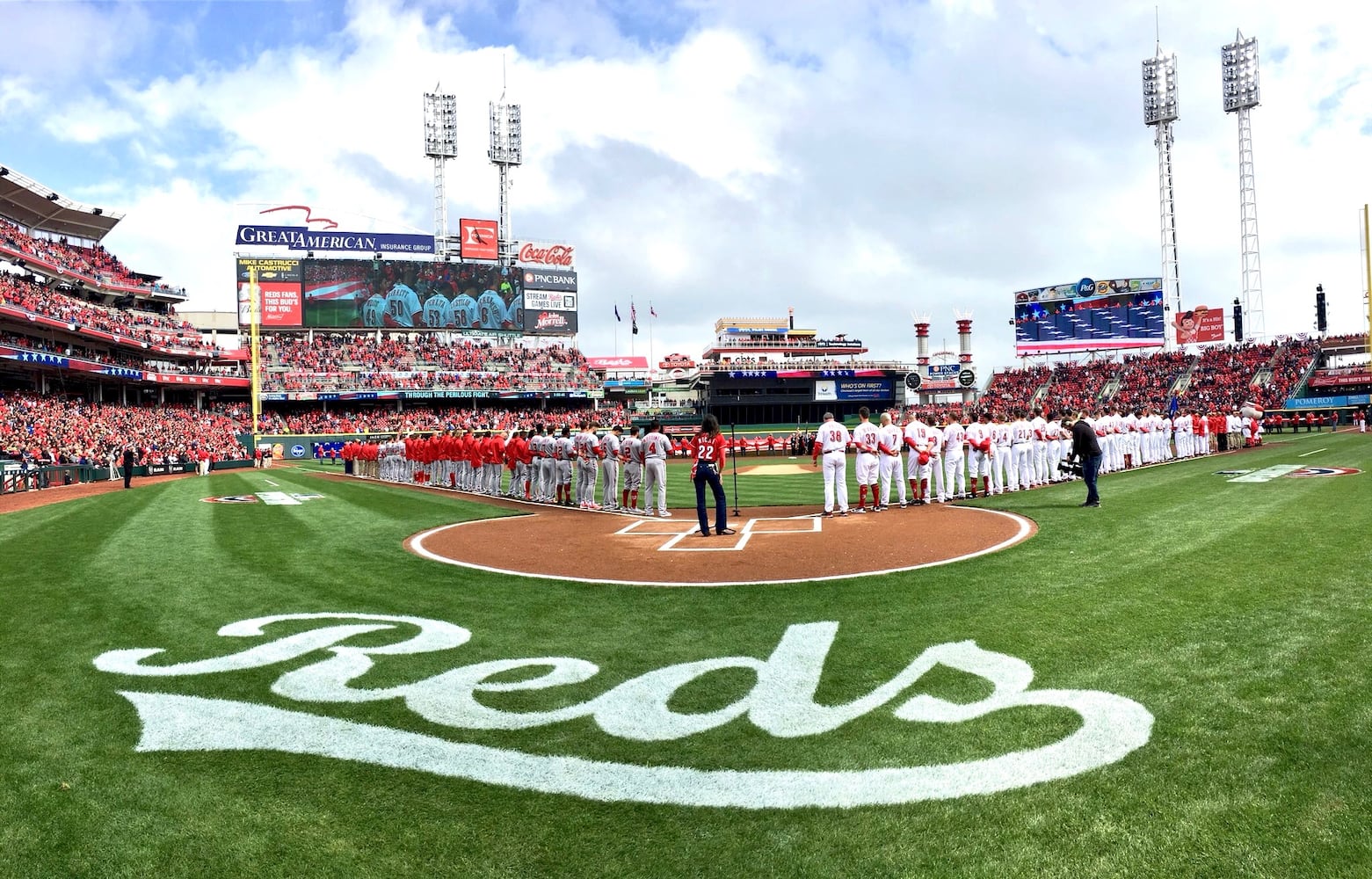 Opening Day photos: Reds vs. Nationals